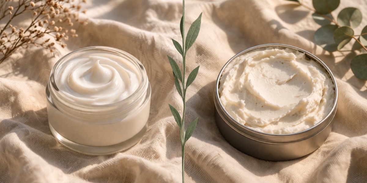 Crema vs manteca corporal