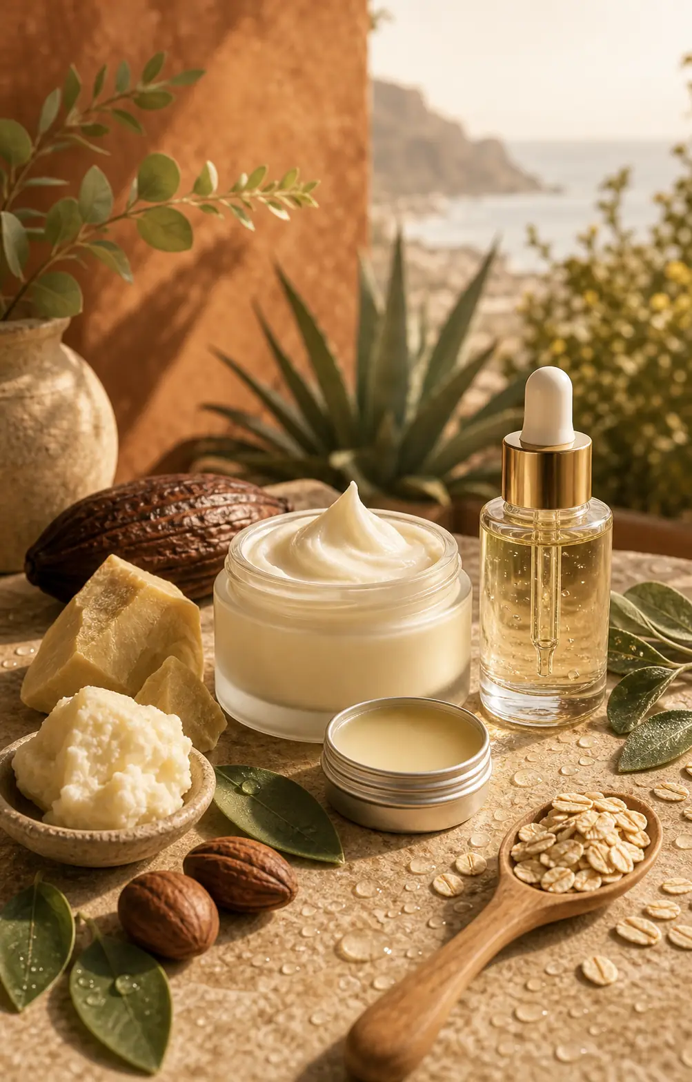 Productos e ingredientes naturales para cuidar la piel seca en el clima mexicano